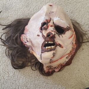 Leather Face Scary Halloween Adult Costume Mask
